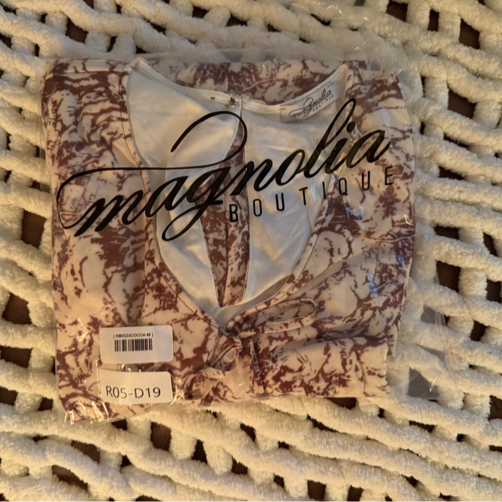 NWT Magnolia Boutique Floral Romper M - Picture 7 of 10